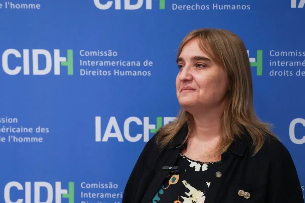 La primera vicepresidenta de la Comisión Interamericana de los Derechos Humanos (CIDH) y relatora para Guatemala, Andrea Pochak., EFE