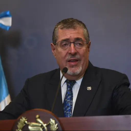 El presidente, Bernardo Arévalo se pronunción por la acción legal presentada contra la magistrada electa de la CC, Astrid Lemus. ,Foto Omar Solís