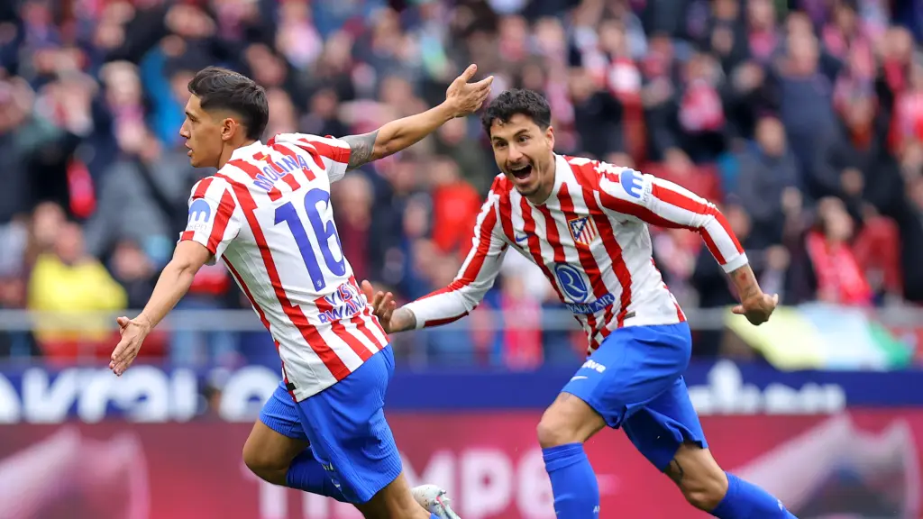 Nahuel Molina anota un gol digno del Premio Puskas - x @atleti
