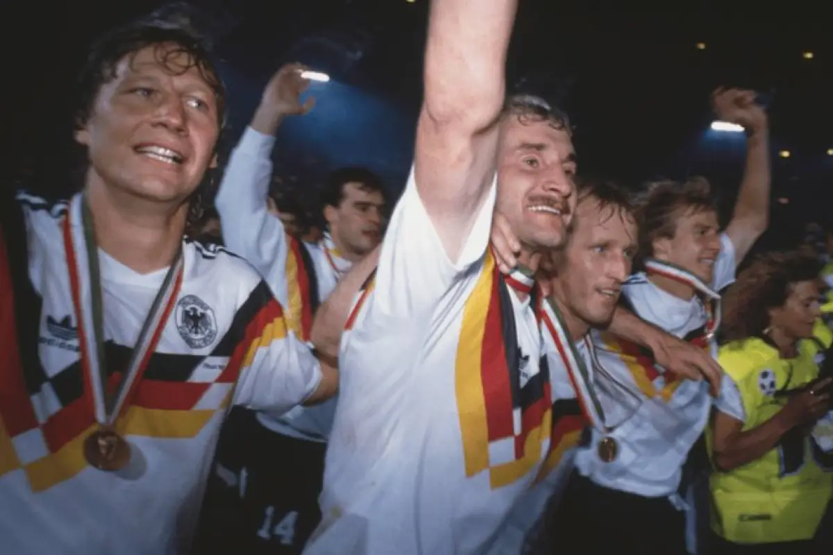 Alemania consiguió su tercer título mundial en Italia 1990