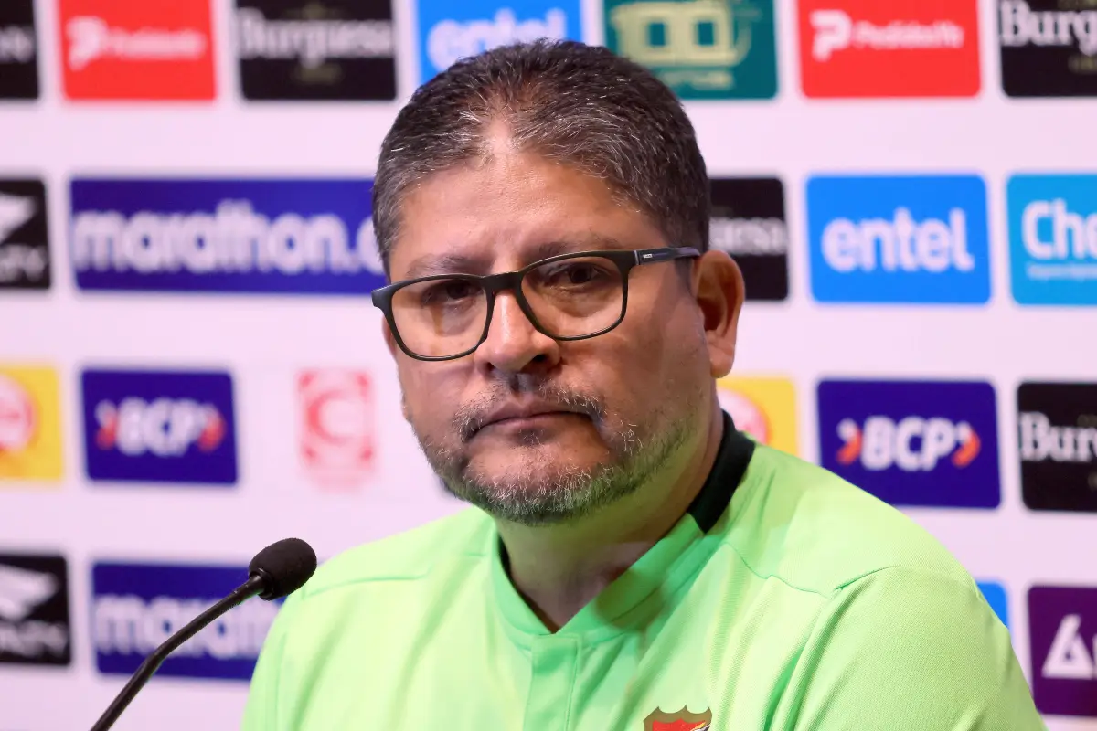 Óscar Villegas, seleccionador de Bolivia