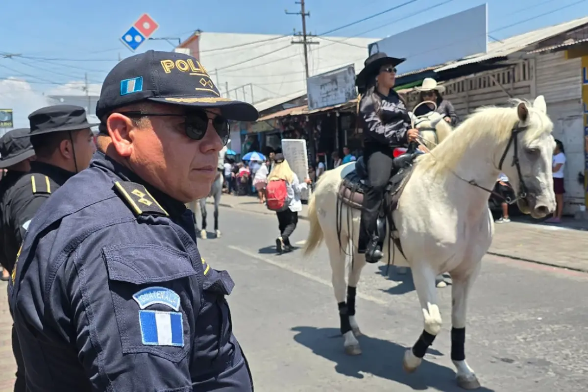 Tras la conducción del sospechoso, la PNC fortaleció la vigilancia en las actividades de la feria., PNC de Guatemala.