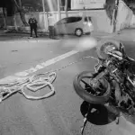 El accidente ocurrió en la 5a. avenida y 10a. calle de la zona 9. ,Bomberos Municipales. 