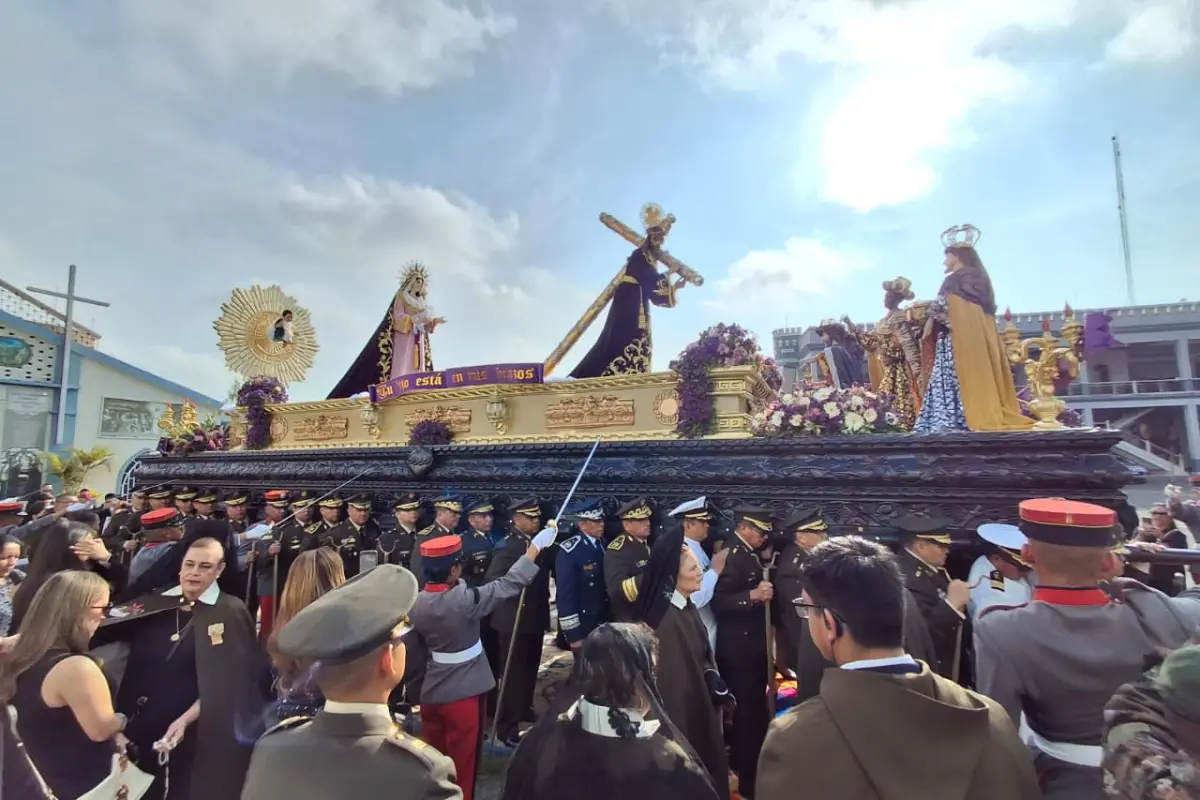 Jesús Nazareno de la Misericordia realizará un recorrido de más de 14 horas en el Cuarto Domingo de Cuaresma., Alex Meoño 