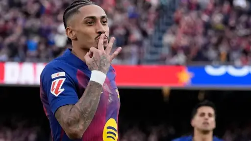 Raphinha: Cuando jugamos en casa nos toca ganar