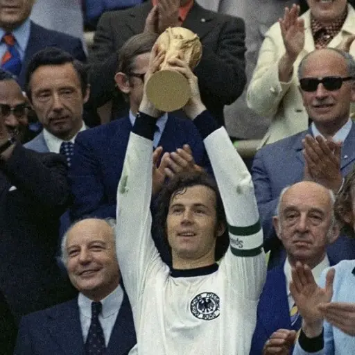 Franz Beckenbauer, campeón mundial en 1974 
