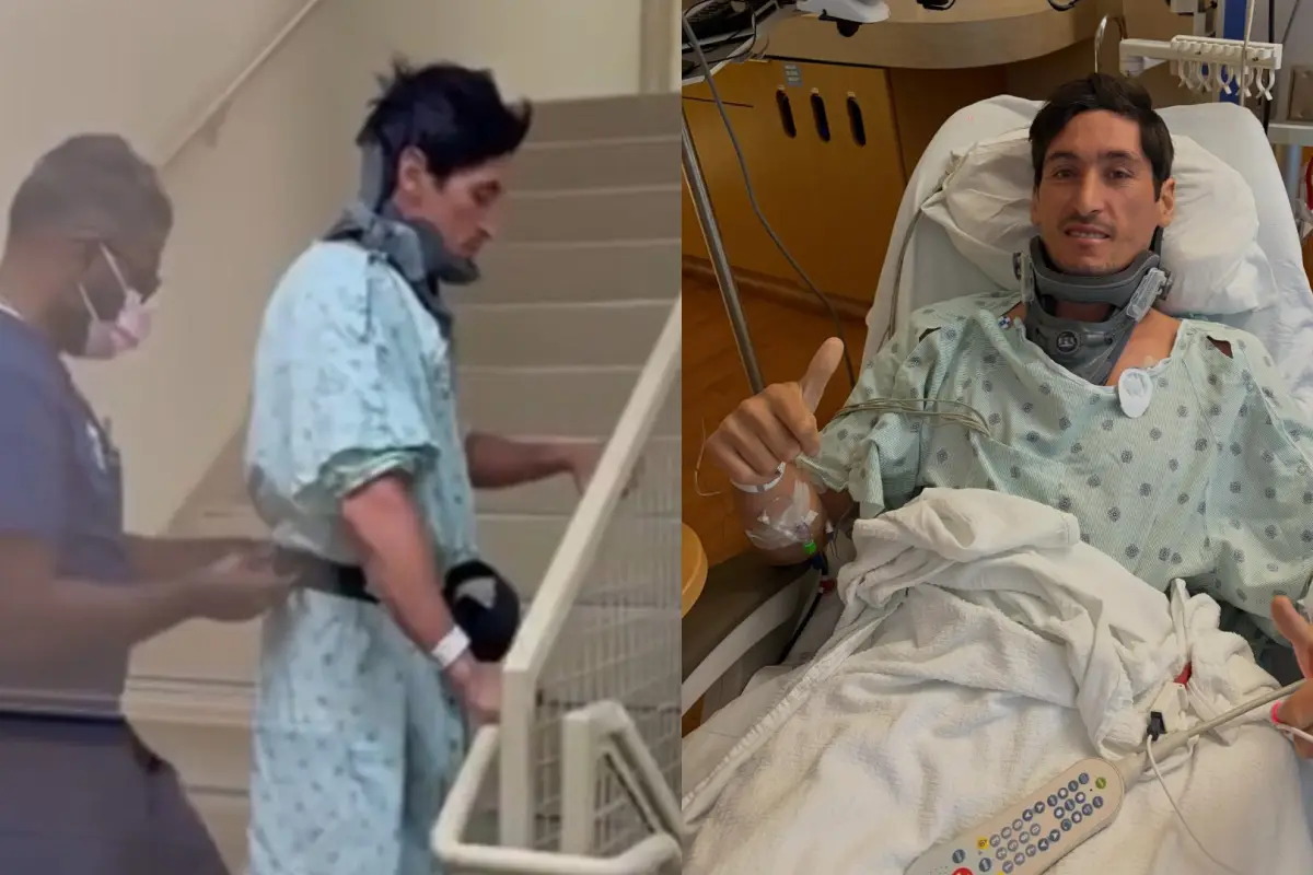 Juan Ignacio Maegli es dado de alta tras sufrir accidente que lo llevó al quirófano 