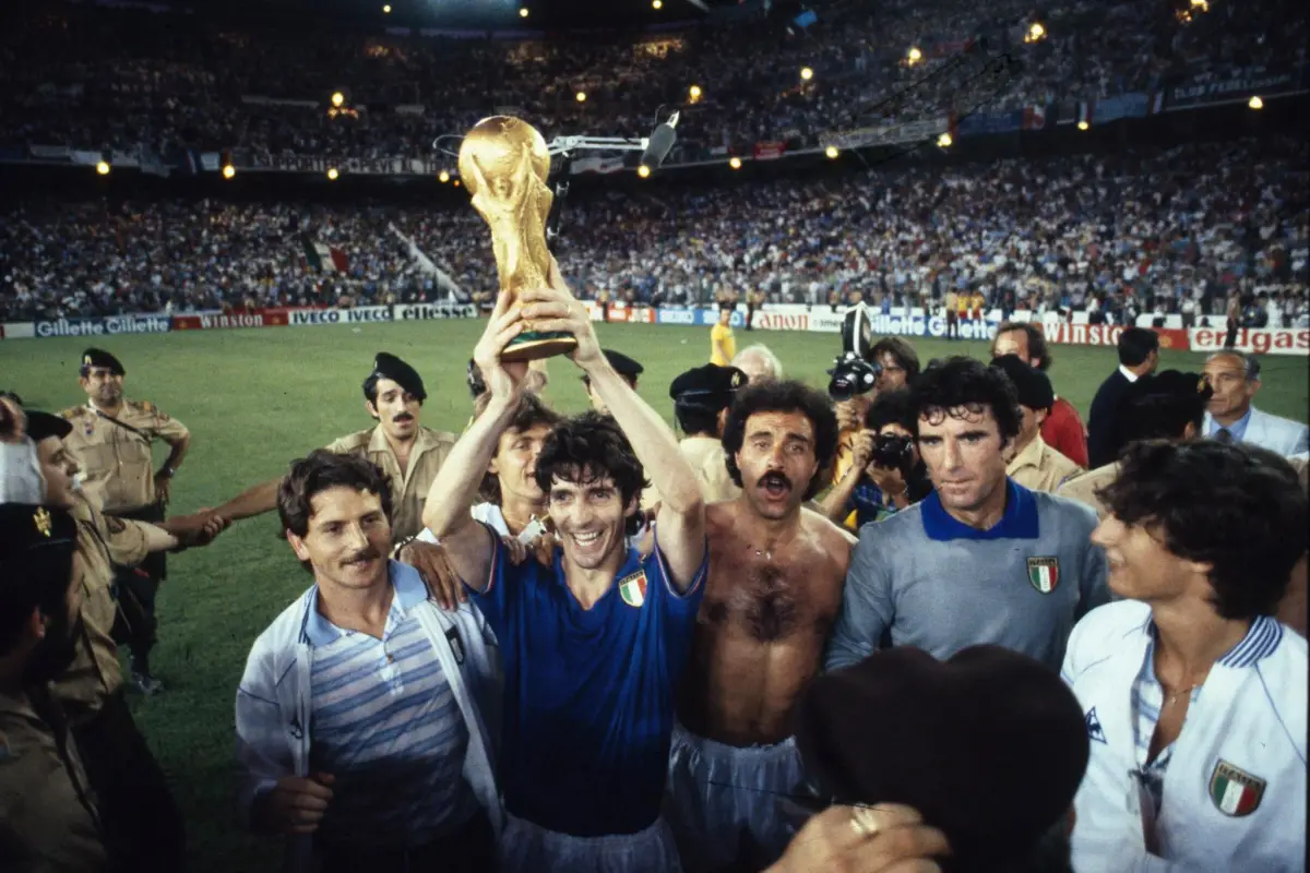 Italia campeón del mundo en España 1982  
