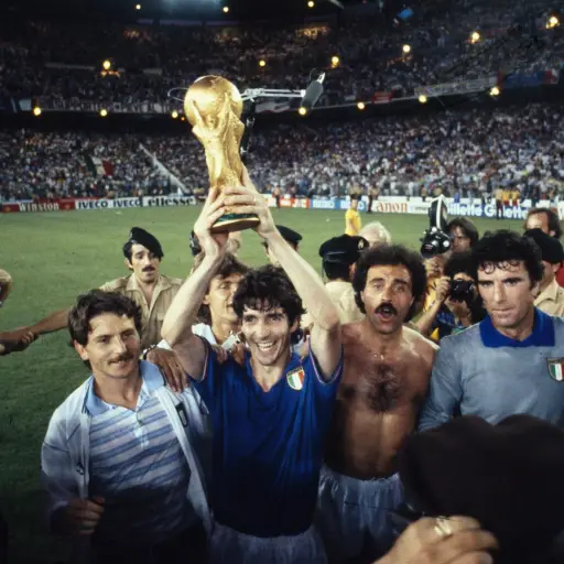 Italia campeón del mundo en España 1982  