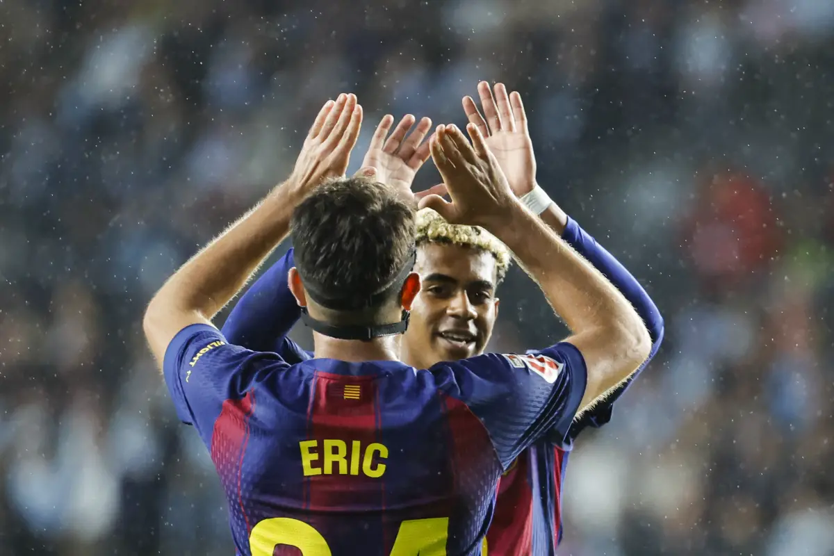 Lamine Tamal se reincorporó a los entrenos del Barcelona 