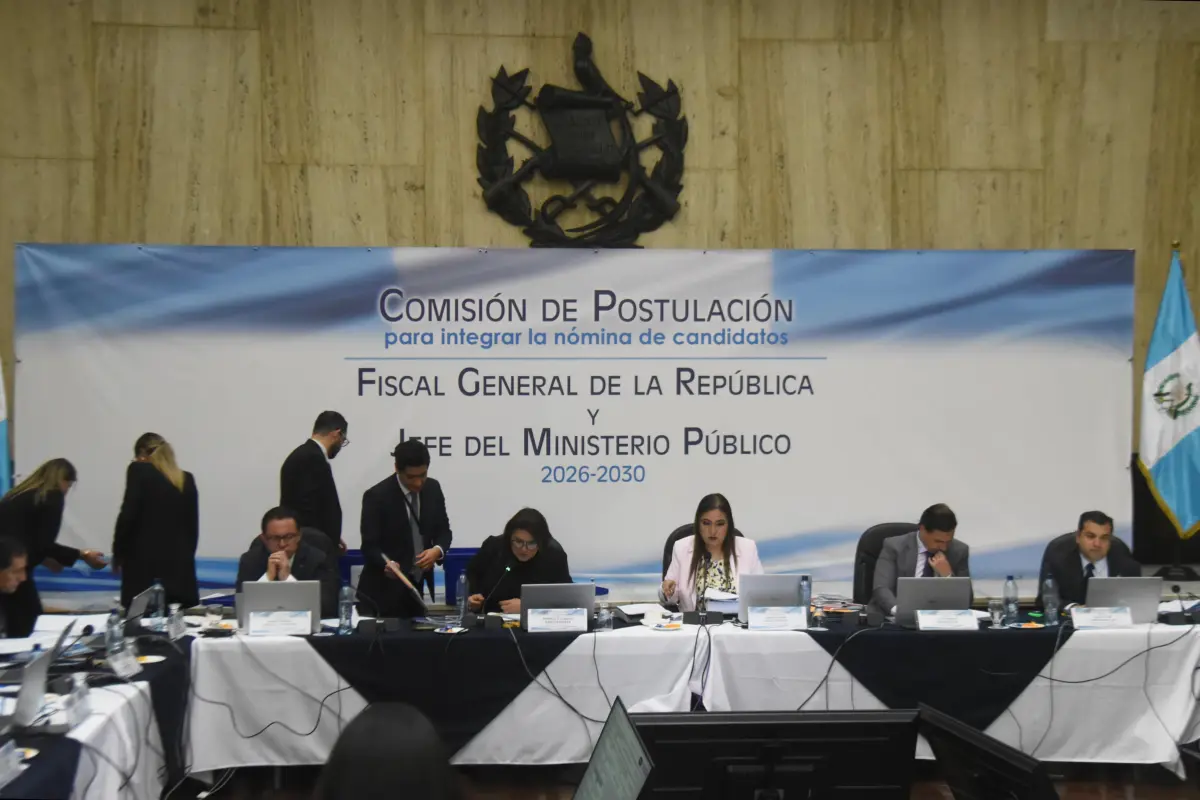 La Comisión de Postulación evalúa los impedimientos presentados contras los aspirantes a fiscal general. , Foto Omar Solís
