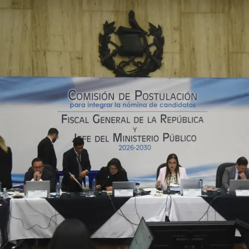 La Comisión de Postulación evalúa los impedimientos presentados contras los aspirantes a fiscal general.  ,Foto Omar Solís