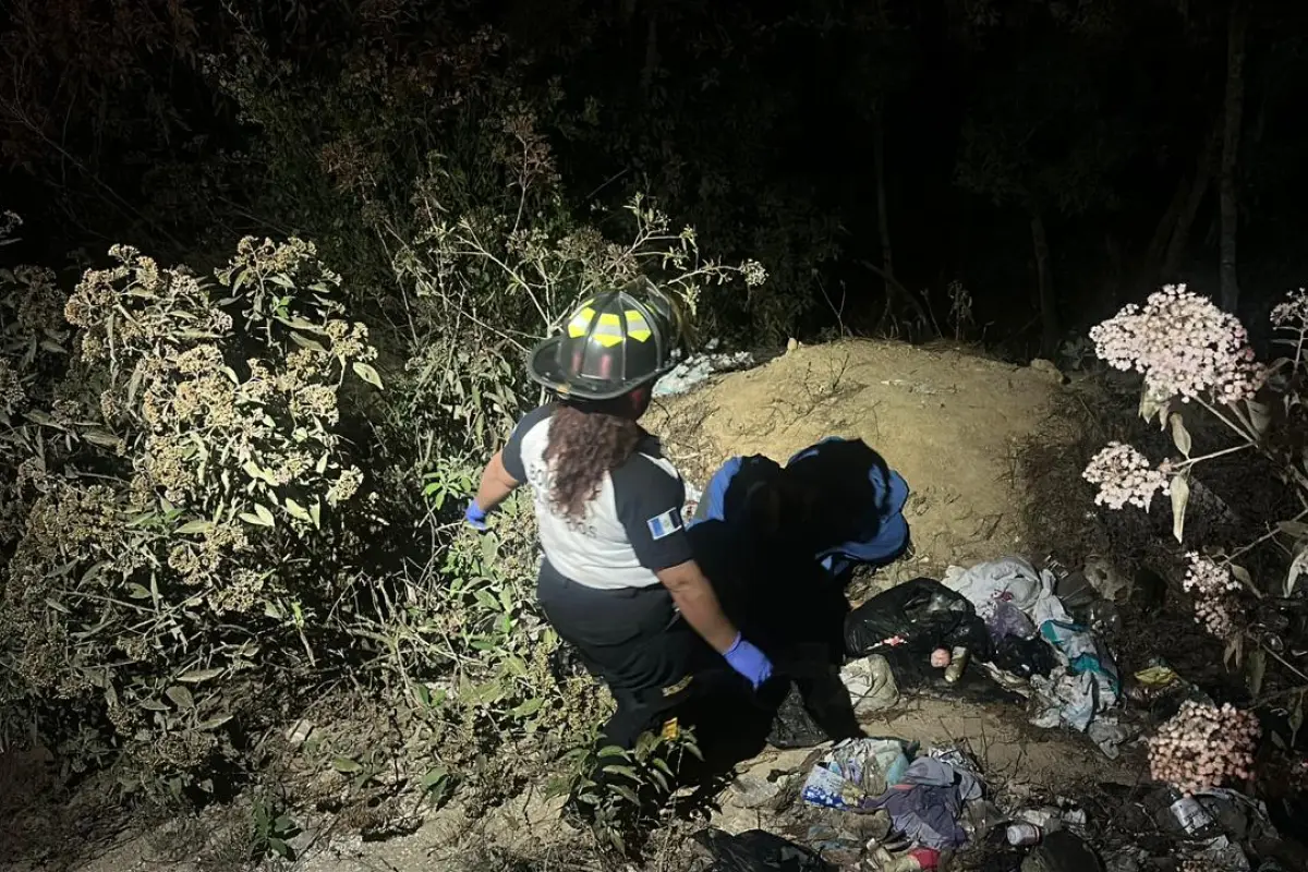 Área donde fueron hallados los cuerpos en San José Nacahuil., Bomberos Voluntarios