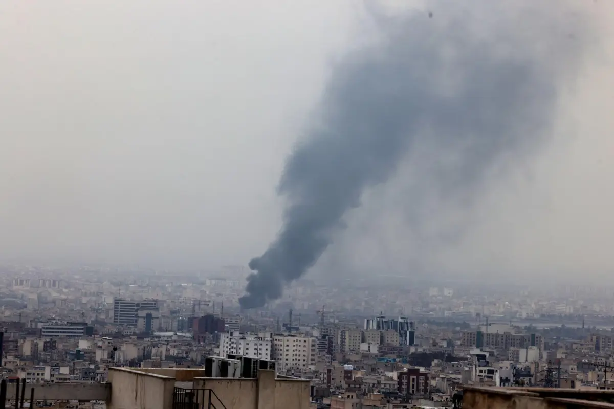 Bombardeos en Teherán, EFE