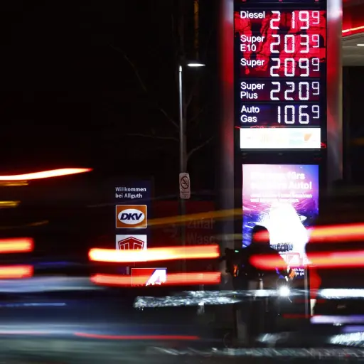 Precios de la gasolina ,EFE