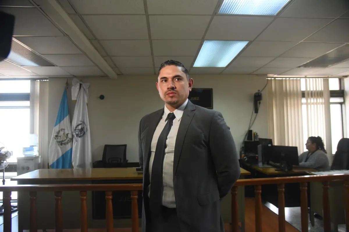 El exviceministro de Gobernación, Carlos García Rubio, durante la audiencia donde se resolvió que enfrentará juicio. , Omar Solís