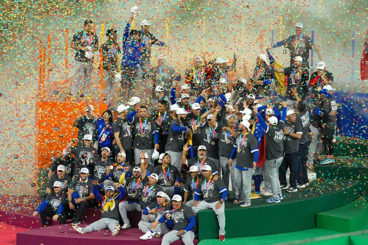 Venezuela es campeón del Clásico Mundial de Béisbol - EFE