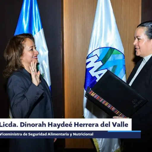 Dinorah Herrera, viceministra de Seguridad Alimentaria. ,MAGA