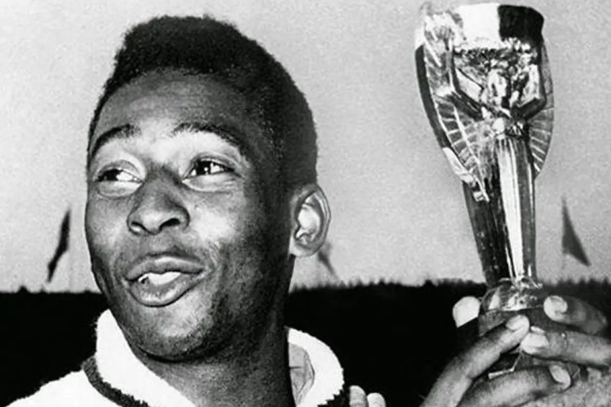 Pelé conquistó el Mundial de Suecia 1958 
