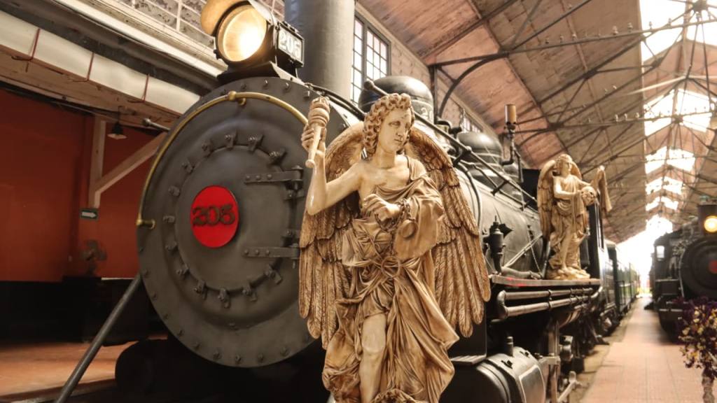 Museo del Ferrocarril invita a la exposición devocional de El Calvario  | Alex Meoño