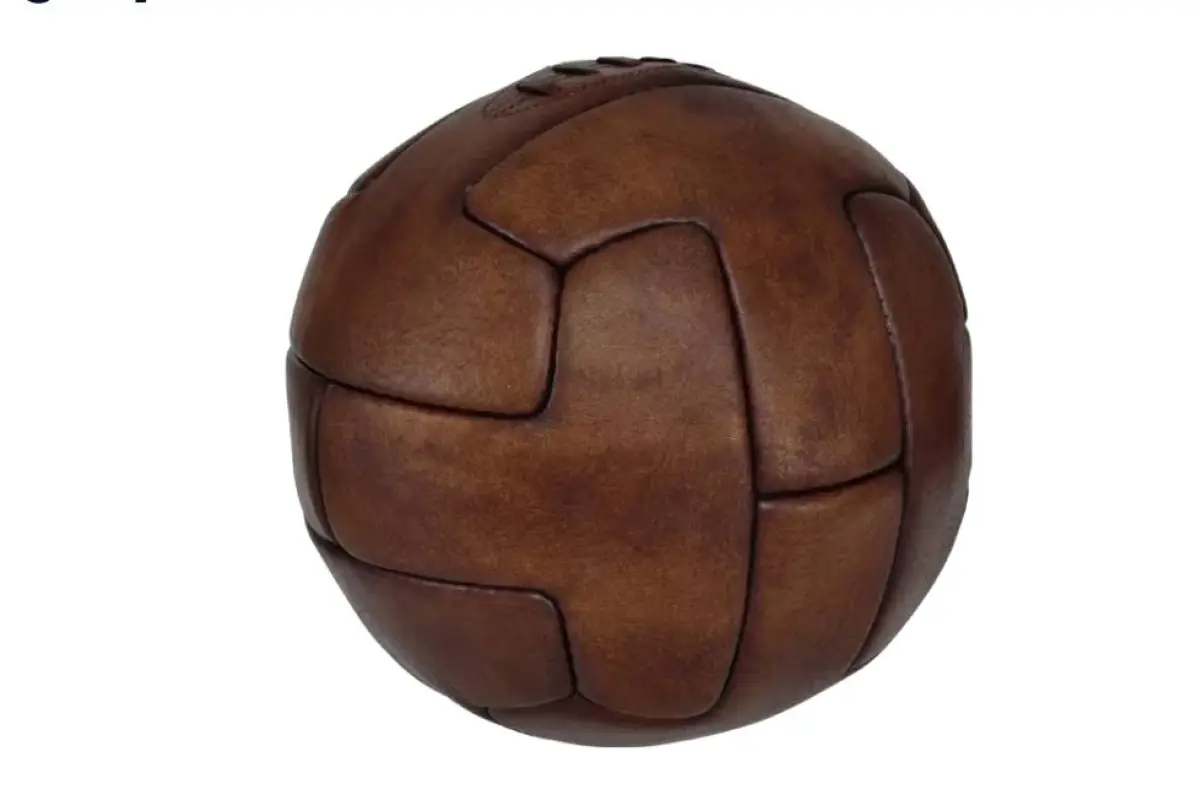 Así era el primer balón que se utilizó en un Mundial - FIFA