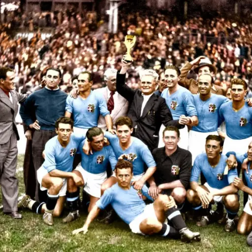 Italia logró el bicampeonato mundial en 1938 