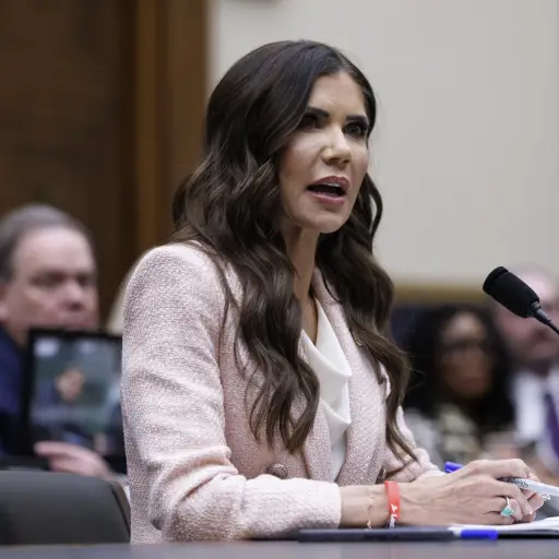 Kristi Noem, secretaria de Seguridad Nacional de EE. UU. ,EFE