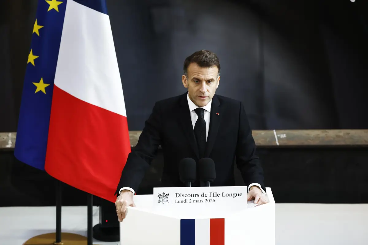 Emmanuel Macron, presidente de Francia, EFE