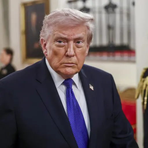 Donald Trump en la Casa Blanca ,EFE