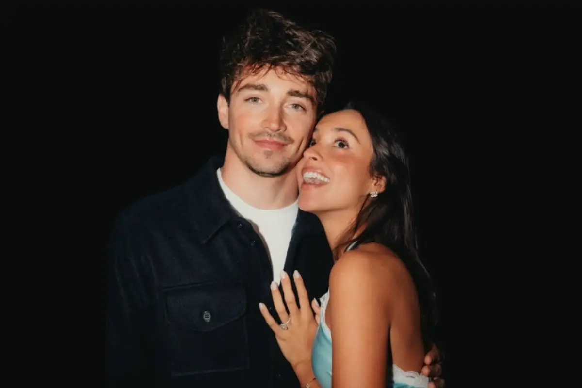 Charles Leclerc y Alexandra Saint , Charles Leclerc y Alexandra Saint 