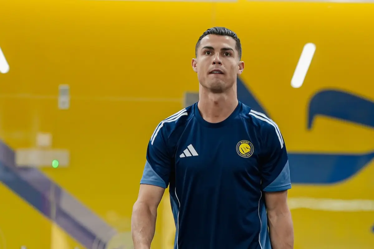 Cristiano Ronaldo en el entreno del Al Nassr - Al Nassr