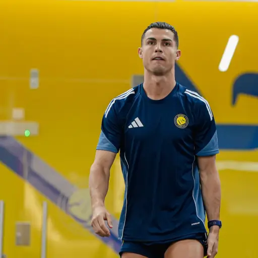 Cristiano Ronaldo en el entreno del Al Nassr - Al Nassr
