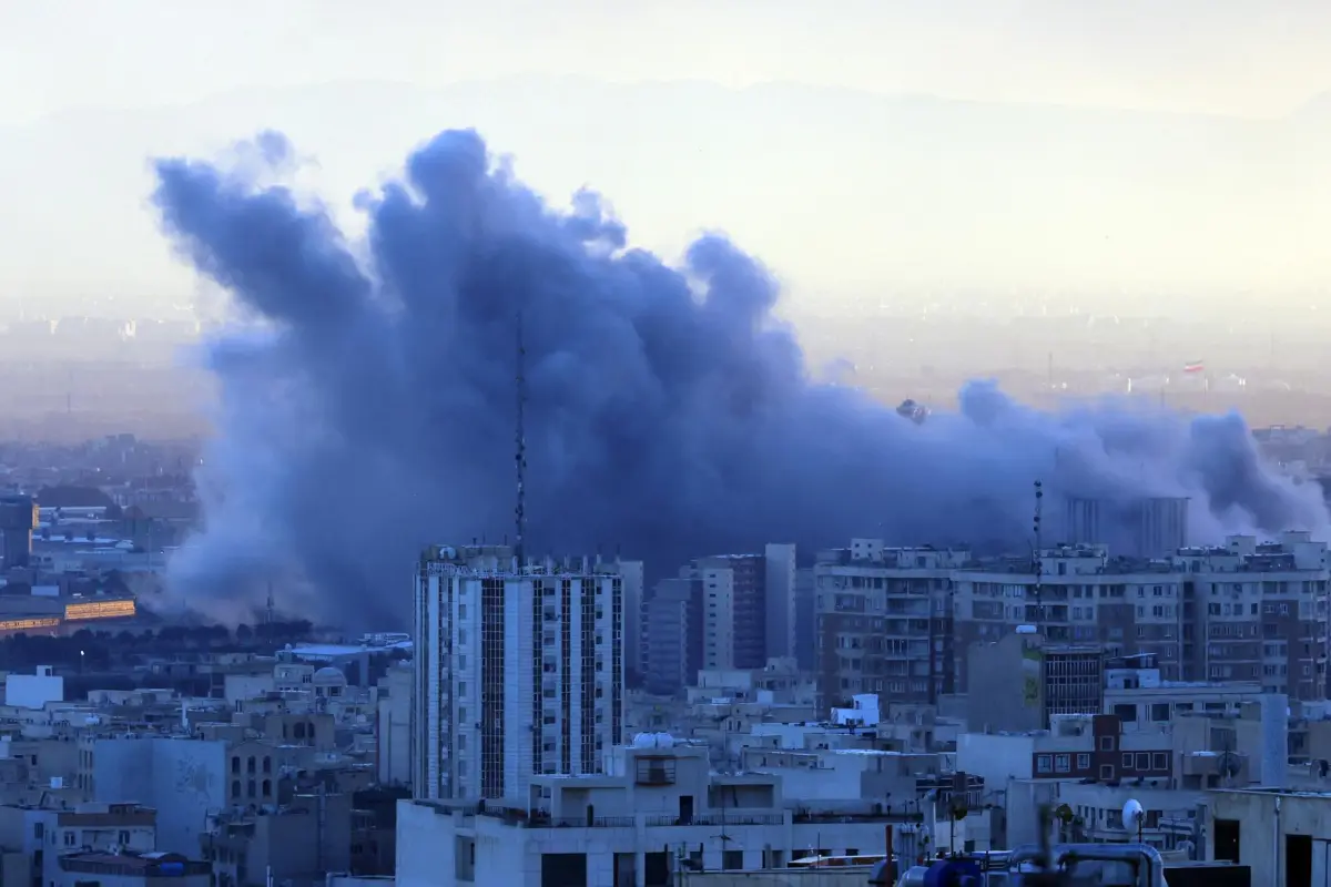 Bombardeos en Teherán, Irán, EFE