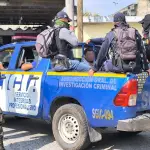 El hombre detenido fue trasladado a un juzgado de turno bajo fuertes medidas de seguridad. ,PNC de Guatemala.
