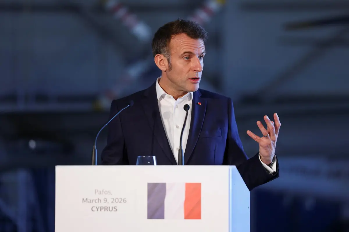 Emmanuel Macron, presidente francés, EFE