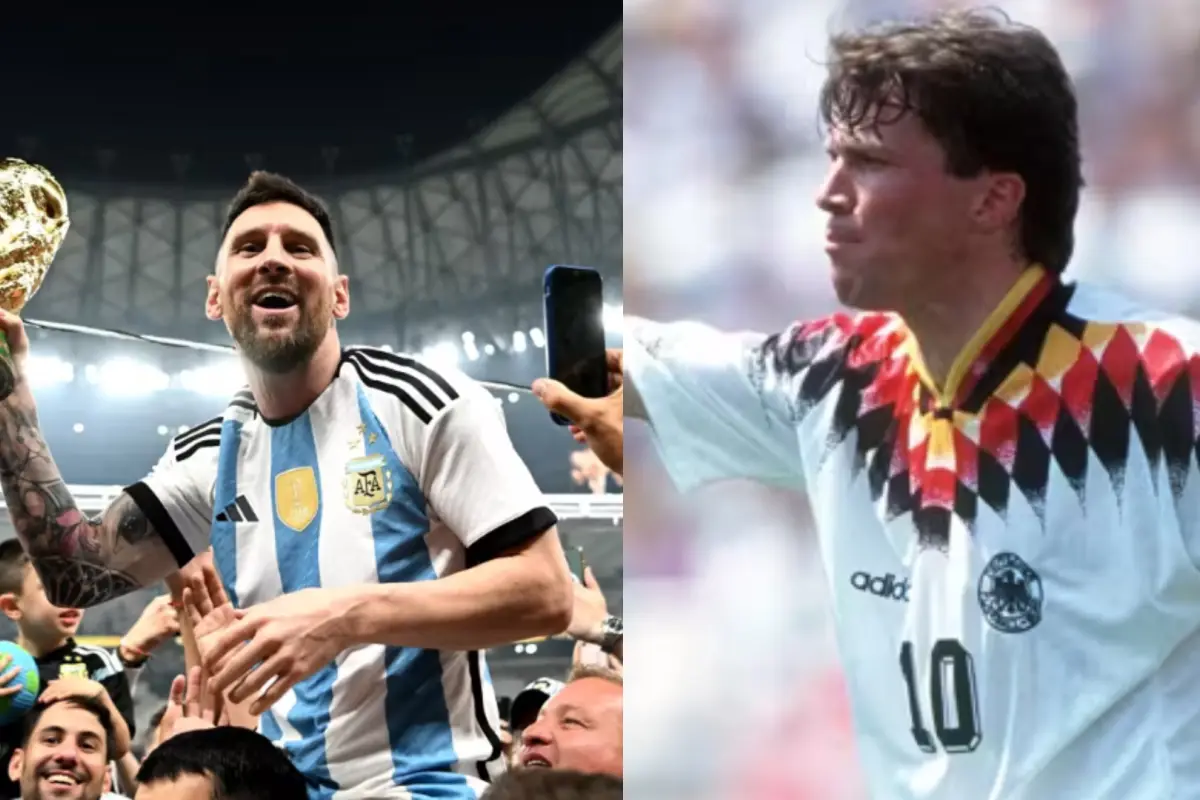 Lionel Messi con 26 partidos supera al alemán Lothar Matthäus que hizo 25