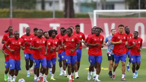 Presidente de la RD Congo emociona con su mensaje previo al duelo ante Jamaica