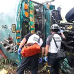 Accidente en ruta a El Salvador: Varios heridos tras volcar autobúst