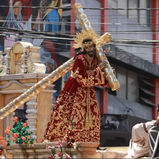 Procesión de Martes Santo - Beaterio de Belén. ,Alex Meoño/Emisoras Unidas