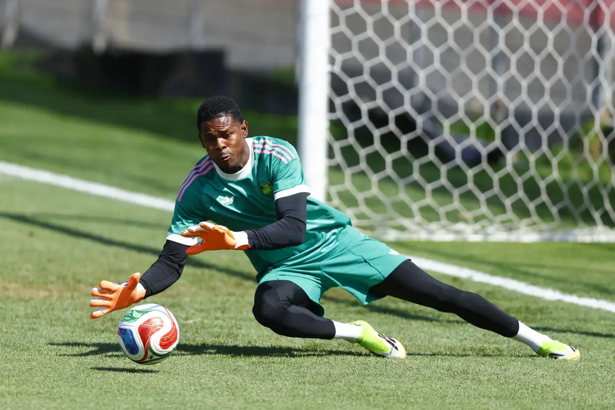  Andre Blake, portero de Jamaica 