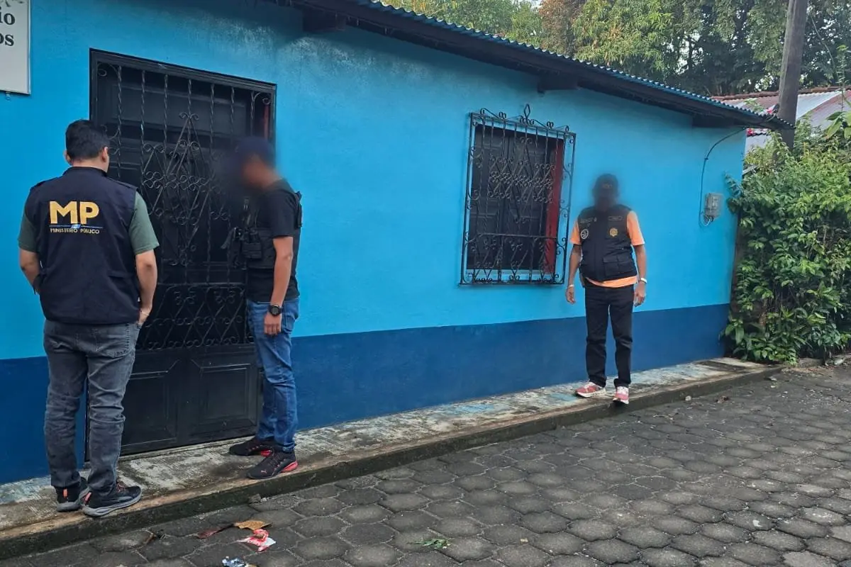 Las diligencias de allanamiento del caso contra pornografía infantil se realizan en Suchitepéquez., Ministerio Público