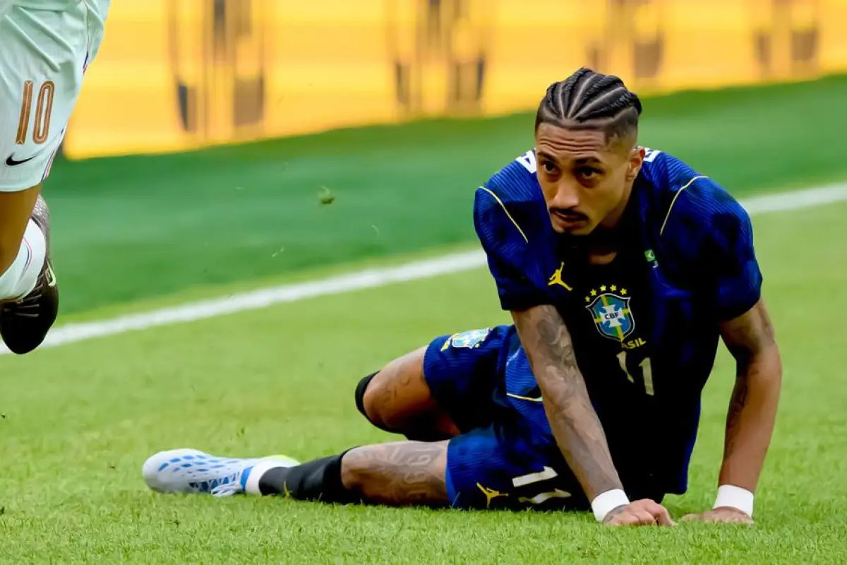 Brasil desconvoca a Raphinha y Wesley para el duelo ante Croacia