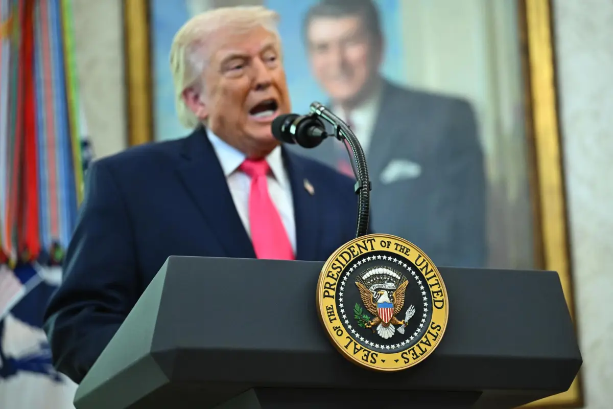 Donald Trump en la Casa Blanca, EFE