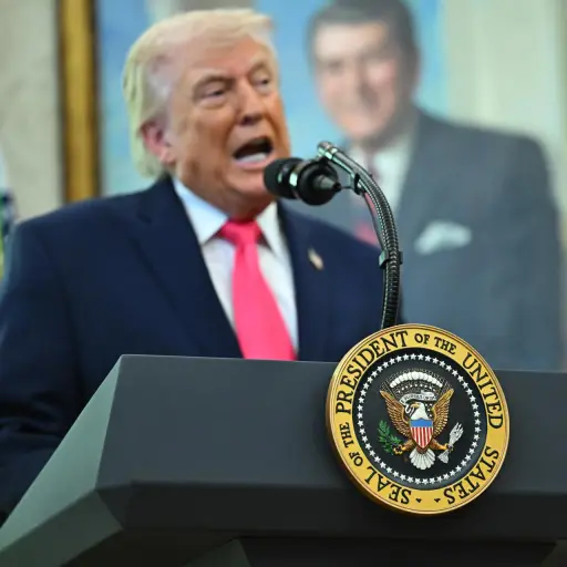 Donald Trump en la Casa Blanca ,EFE