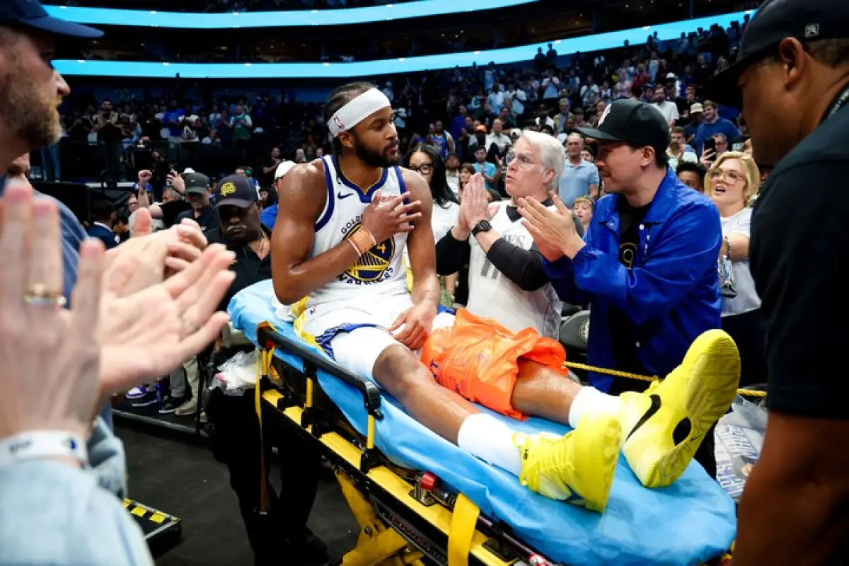 Duro golpe para los Golden State Warriors: Moses Moody se rompe el tendón rotuliano y se perderá el resto de la temporada - Olé