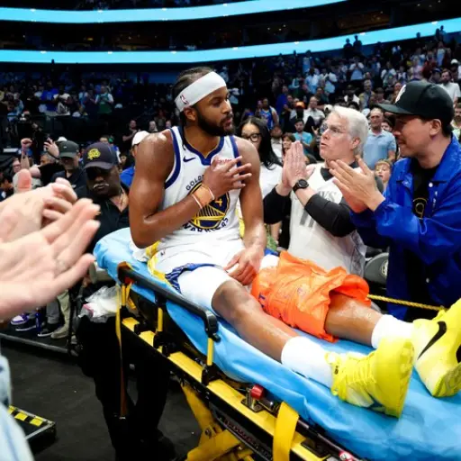 Duro golpe para los Golden State Warriors: Moses Moody se rompe el tendón rotuliano y se perderá el resto de la temporada - Olé