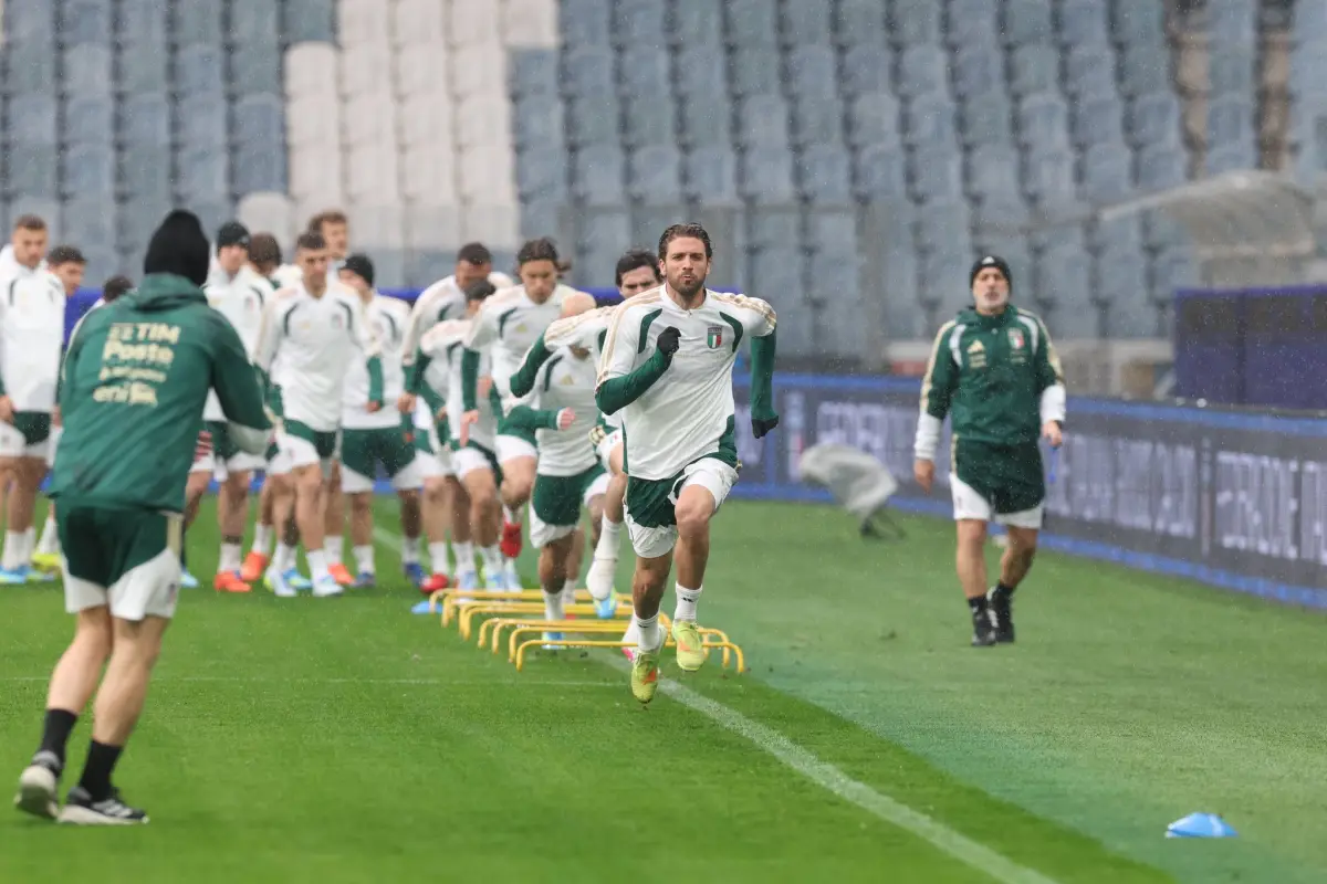 Selección de Italia enfrentará este jueves a Irlanda del Norte 