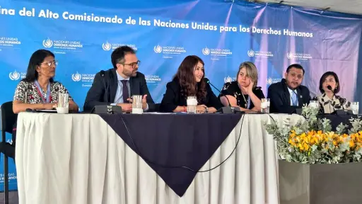 Presentación del Informe 2025 sobre la Situación de los Derechos Humanos en Guatemala. ,Oacnudh