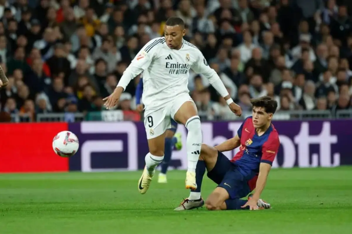 Clásico español entre Barcelona y Real Madrid