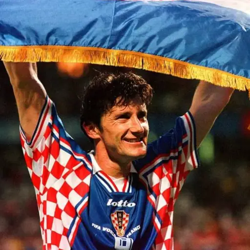 Davor `uker, la estrella de Croacia 